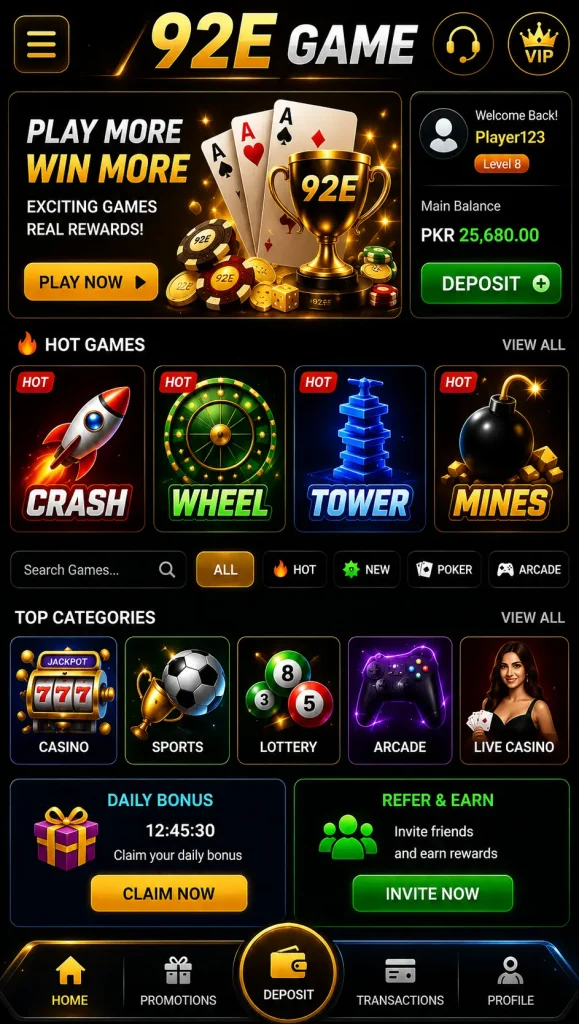 92E Game